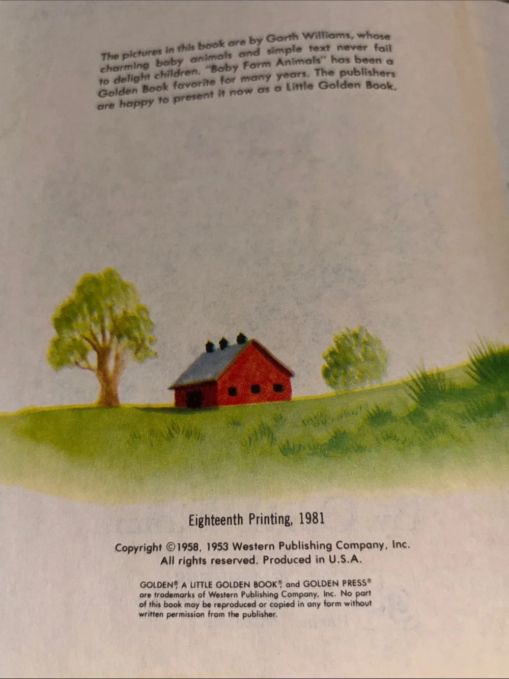 3 books-Tawny Scrawny Lion, The saggy elephant & baby farm animals A golden book